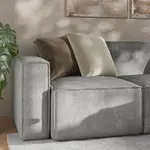 Flash Furniture Bridgetown Luxury Modular Sectional Sofa - Gray