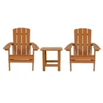 Flash Furniture JJ-C14501-2-T14001-TEAK-GG