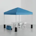 Flash Furniture JJ-GZ10PKG183Z-4LEL3-BLWH-GG