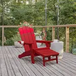 Flash Furniture LE-HMP-1044-110-RD-GG