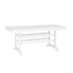 Flash Furniture LE-HMP-158-01-WHT-GG