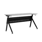 Flash Furniture MT-M6024-Y-LEG-GRYBLK-GG