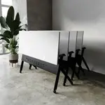 Flash Furniture MT-M6024-Y-LEG-GRYBLK-GG