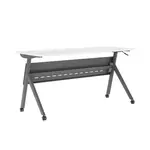 Flash Furniture MT-M6024-Y-LEG-WHTGRY-GG