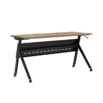 Flash Furniture MT-M6024-Y-LEG-WLNBLK-GG