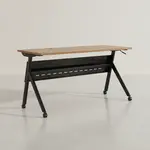 Flash Furniture MT-M6024-Y-LEG-WLNBLK-GG