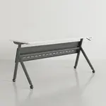 Flash Furniture MT-M7224-Y-LEG-WHTGRY-GG