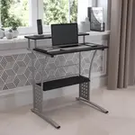 Flash Furniture Clifton Computer Desk with Shelves