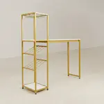 Flash Furniture NAN-F-HY-B23102-GLDMRBL-GG