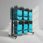 Flash Furniture QIN-SHD245425-GG