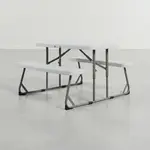 Flash Furniture RB-EBB-2432FD2-WH-GG