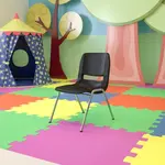Flash Furniture RUT-14-BK-CHR-GG