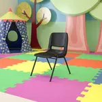 Flash Furniture RUT-14-PDR-BLACK-GG