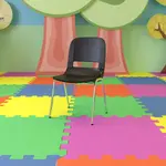 Flash Furniture RUT-16-BK-CHR-GG