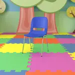 Flash Furniture RUT-16-NVY-CHR-GG