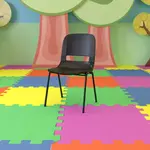 Flash Furniture RUT-16-PDR-BLACK-GG