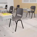 Flash Furniture RUT-16-PDR-GY-GG