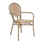 Flash Furniture SDA-AD642002A-NATWH-LTNAT-GG