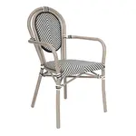 Flash Furniture SDA-AD642002A-TXT-BLKWH-LTNAT-GG
