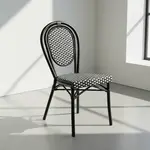 Flash Furniture SDA-AD642002S-BKWH-BK-GG