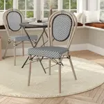 Flash Furniture SDA-AD642002S-TXT-BLKWH-LTNAT-GG