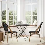 Flash Furniture SDA-AD642107-BK-NAT-GG