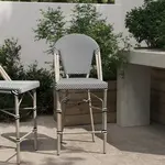 Flash Furniture SDA-AD642107-CS-BLKWH-LTNAT-GG