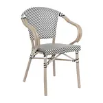 Flash Furniture SDA-ADS642108-BLKWH-LTNAT-GG