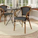 Flash Furniture SDA-ADS642142-BKWH-NAT-GG