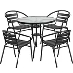 Flash Furniture TLH-072RD-017CBK4-GG