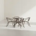 Flash Furniture TLH-072RD-017CBZ4-GG