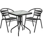Flash Furniture TLH-0731SQ-017CBK2-GG