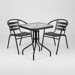 Flash Furniture TLH-0731SQ-017CBK2-GG