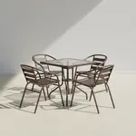 Flash Furniture TLH-0732SQ-017CBZ4-GG