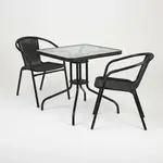 Flash Furniture TLH-073SQ-037BK2-GG