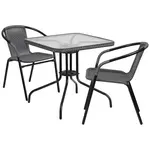 Flash Furniture TLH-073SQ-037GY2-GG