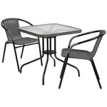 Flash Furniture TLH-073SQ-037GY2-GG