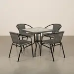 Flash Furniture TLH-073SQ-037GY4-GG