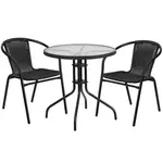 Flash Furniture TLH-087RD-037BK2-GG