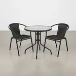 Flash Furniture TLH-087RD-037BK2-GG