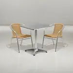 Flash Furniture TLH-ALUM-24SQ-020BGECHR2-GG