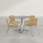 Flash Furniture TLH-ALUM-32RD-020BGECHR4-GG