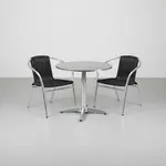 Flash Furniture TLH-ALUM-32RD-020BKCHR2-GG