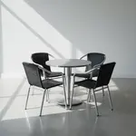 Flash Furniture TLH-ALUM-32RD-020BKCHR4-GG