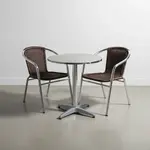 Flash Furniture TLH-ALUM-32RD-020CHR2-GG