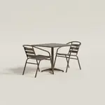 Flash Furniture TLH-ALUM-32SQ-017BZ4-GG