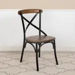 Flash Furniture X-BACK-METAL-FW