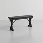 Flash Furniture XA-B-40X12-XLEGS-BW-GG