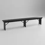 Flash Furniture XA-B-96X12-L-BW-GG