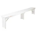 Flash Furniture XA-B-96X12-L-WH-GG